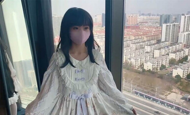 人气白虎萝莉@美少女@元气兔之白丝洛丽塔的足丝服务