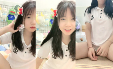 高顏值清純校花學妹 波妞澀澀 (3)