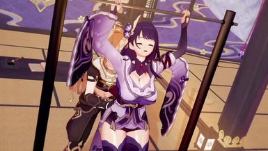 Iwara精品作品分享-雷电将军