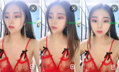 人氣女神【嫩模貝貝】制服誘惑~騷舞勾引~抖臀擠胸 (7)