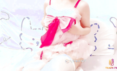 妳悠奈   白絲蝴蝶結少女