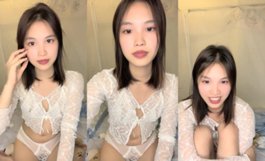 鄰家女神的淫盪一面你，【桃子魚】，清純害羞，被男友連操了好幾天 (4)