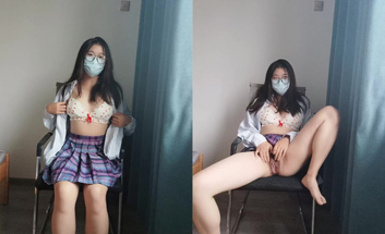 眼鏡娘素人@姣姣 尺度自拍小合集 (4)