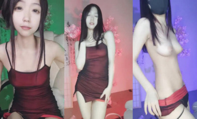 超萌蘿莉美眉【蘿莉小羊】9月最新！國風漢服舞蹈太賞心悅目了，簡直是【洗眼神器】非常清純可人的小美人，很會撒嬌 (6)