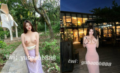 露臉超美顏值女神『瑜寶』9月最新露出挑戰，頂級尤物高挑身材超級反差！外人眼中的女神私下就是一隻小母狗② (2)