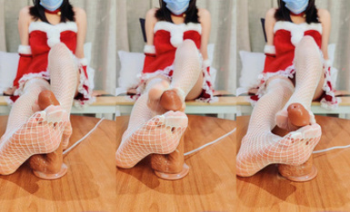 女神嫩妹足交【小琪琪文文】美腿玉足小可愛 足交26部合集(5)